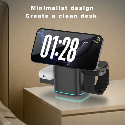3-in-1 wireless charger-wireless multi-device charging touch pop-up charging🔋