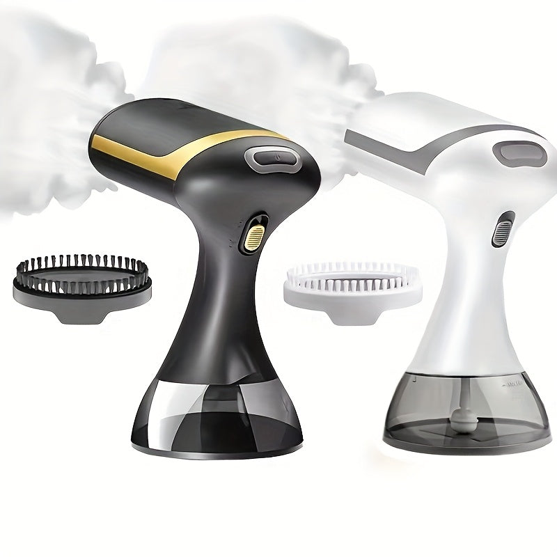 1pc 1100W High Power Portable Garment Steamer, Fast 20S Mist, 300ml Large Water Tank, Stainless Steel Steam Panel, Quick for All Fabrics, Home & Travel Use, US Plug, 110V