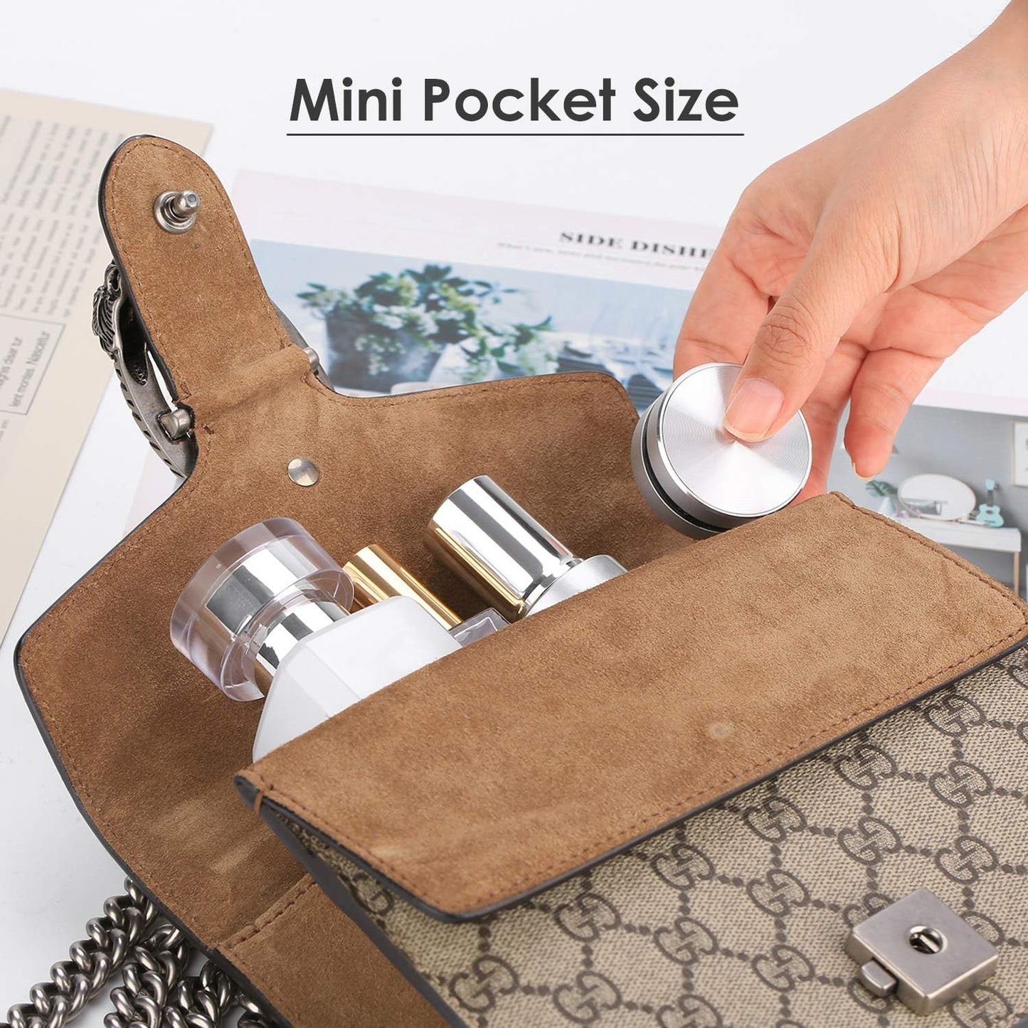 Bluetooth Mini Speaker Bone Conduction Portable Wireless Speaker Stereo Bass Sound Creative Portable Speakers Mini Size Music Player for Home,Outdoor,Travel