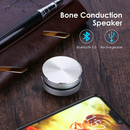 Bluetooth Mini Speaker Bone Conduction Portable Wireless Speaker Stereo Bass Sound Creative Portable Speakers Mini Size Music Player for Home,Outdoor,Travel