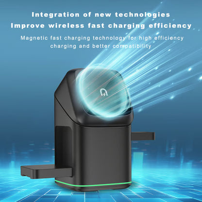 3-in-1 wireless charger-wireless multi-device charging touch pop-up charging🔋
